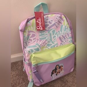 Brand new kids barbie school bag
